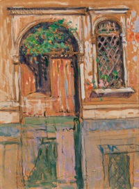 Venetian Doorway in Sunlight, Old Venice