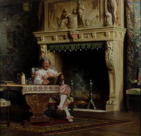 Interior Of A 17th Century Home By Alfred Holst Tourrier On Artnet