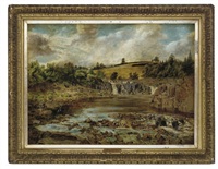 The river waterfall, 1845