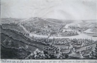 Vue de la ville de Liege et de ses environs... Vue de la ville de Liege et de ses environs...