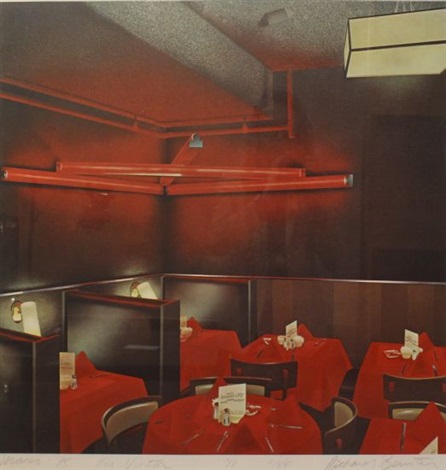 Back Room At Maxs Kansas City New York By Richard Bernstein