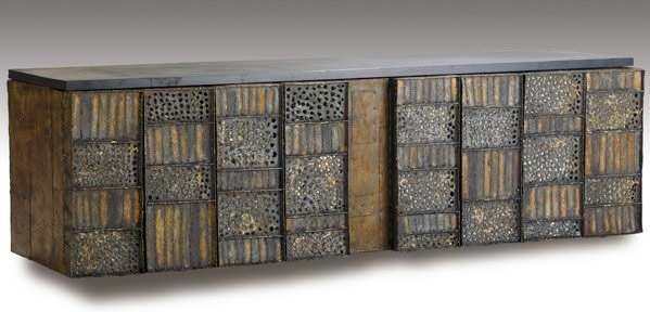 Wall Hanging Sculpture Front Credenza By Paul Evans On Artnet