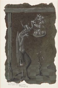 ENRICO BRANDANI  partecipazione nozze 1965 originale 