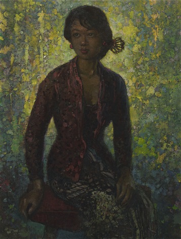 portrait of a lady by lee man fong on artnet