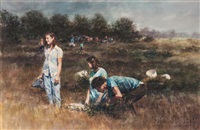 The Blueberry Pickers, 1982