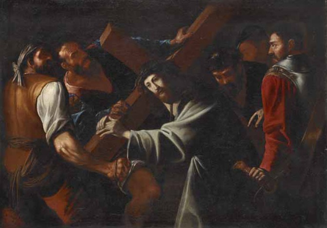 Landata al Calvario by Belisario Corenzio on