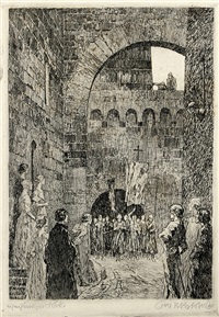 Die Pest in Bergamo II, 1920
