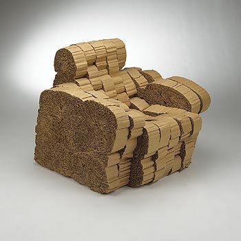 experimental edges club chair by frank gehry on artnet