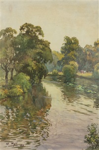 A calm river, 1985