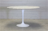 A Knoll 'Tulip' dining table, 1955