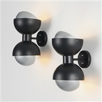 Sconces, pair, 1960