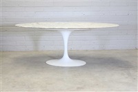 A Knoll 'Tulip' dining table, 1955