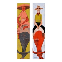 a.) Carabao b.) Carabao, 1957