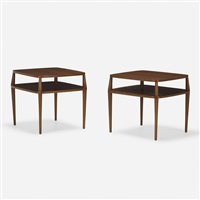 Occasional tables model 2117, pair, 1955 Occasional tables model 2117, pair, 1955