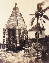 Idol car, Pondicherry?, 1850–1859 Idol car, Pondicherry?, 1850–1859