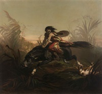 Gaucho chassant un jaguar