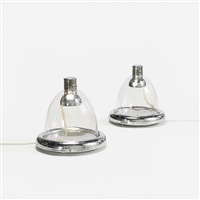 Lessa table lamps, pair, 1972 Lessa table lamps, pair, 1972