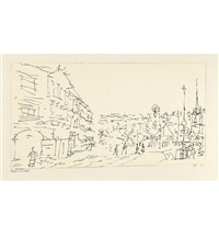 Strasse einer Stadt, 1911