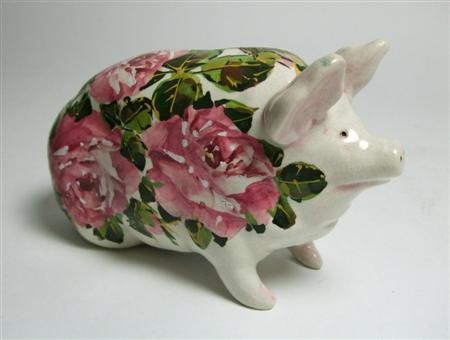 Pig Decorated By Karel Nekola By Wemyss Pottery On Artnet