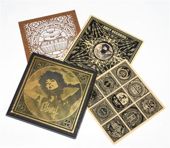 Dance Floor Riot March 12 Set Of 36 Works By Shepard Fairey On Artnet