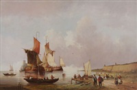 Retour de la flotte de pêcheurs