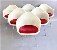 6 armchairs DAH, 1950–1953