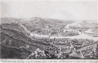 Veue de la ville de Liege et de ses environs... Veue de la ville de Liege et de ses environs...