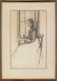 Portrait of Elizabeth Moore Hallowell