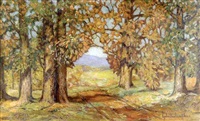 Summer Landscape (Dogwoods)