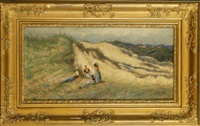 Paysage Hollandais animé, 1909
