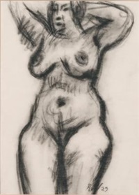Stehender Akt, 1929