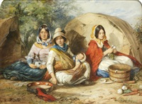 The Gypsy Tent, 1850