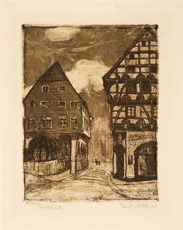 Freiligrath Haus In Soest By Emil Nolde On Artnet