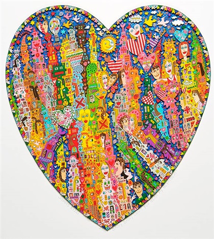 Baby Baby Cant You Hear My Heartbeat By James Rizzi On Artnet