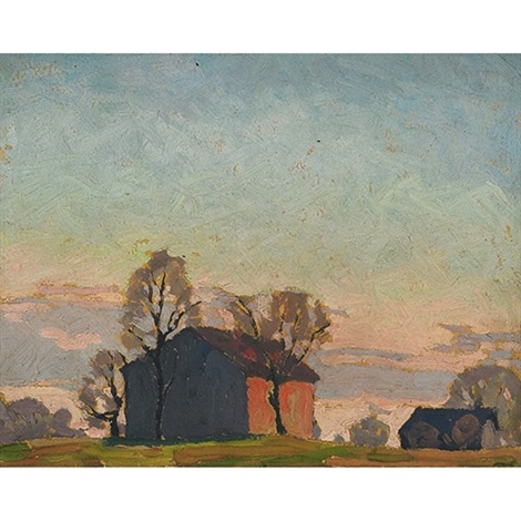 Red Barn By Lawrence Arthur Colley Panton On Artnet