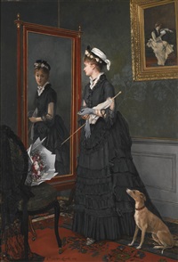 IN HER BOUDOIR, 1874