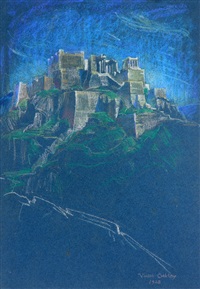 View of the Acropolis, 1928