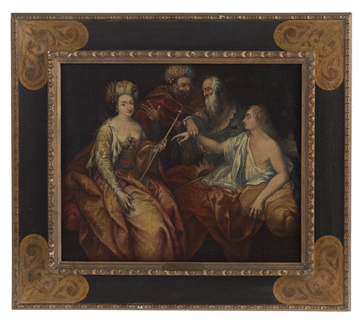 Antiochus and Stratonice by Gaspar van den Hoecke on