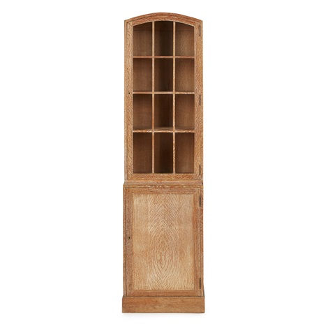 Arts Crafts Oak Bookcase Cabinet By Heal And Son Co On Artnet