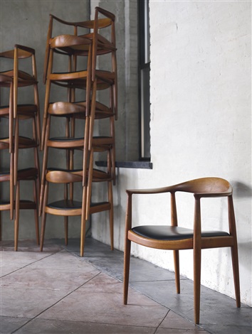 Twelve Round Chairs Model No Jh501 By Hans J Wegner On Artnet