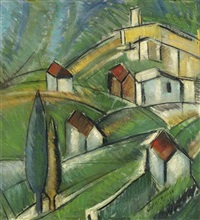 Mountainous southern landscape, 1934