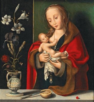 PAINTINGS OLD MASTER MADONNA CHILD JOOS VAN CLEVE ART PRINT POSTERBB8150B 