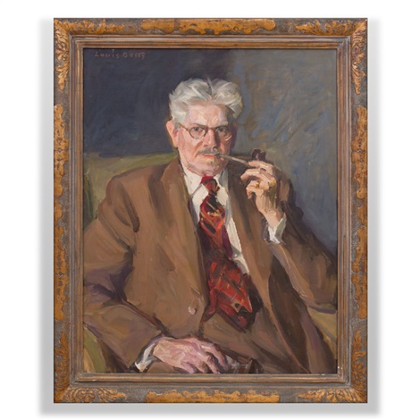 Portrait of Percy MacKaye by Louis Betts on