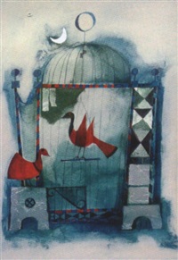 Vögel im offenen Käfig, 1980–1980