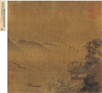 楼台观景图