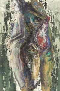 Standing people