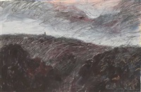 'ROXBY CHURCH, DUSK, RIDGE LANE', 1985