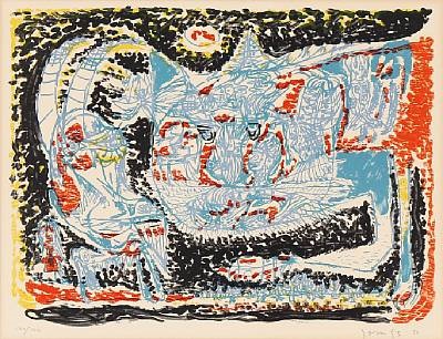 Le Chat Qui Rit From Silkeborg Suite By Asger Jorn On Artnet