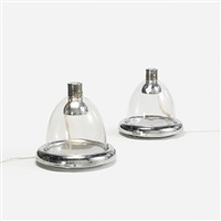 Lessa table lamps, pair, 1972 Lessa table lamps, pair, 1972