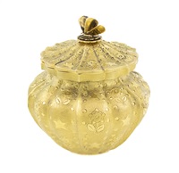 By Barry Witmond, a modern silver-gilt tea..., 2016